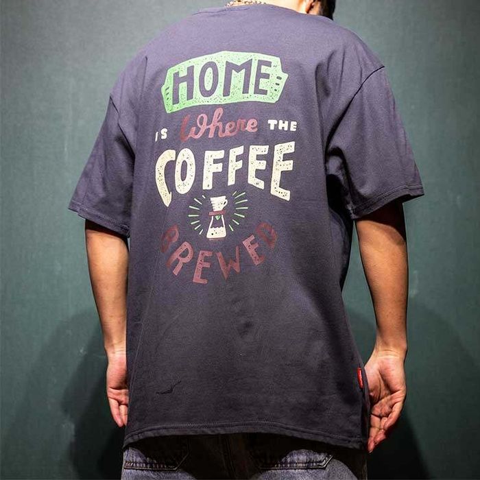 コーヒー レタリング Tシャツ　M10769
