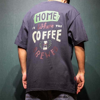 コーヒー レタリング Tシャツ　M10769