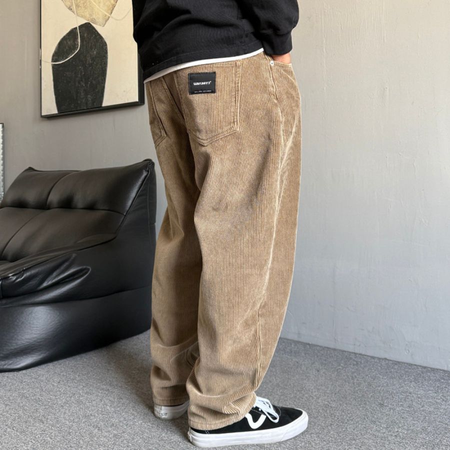 コーデュロイ ワイドパンツ　M10655