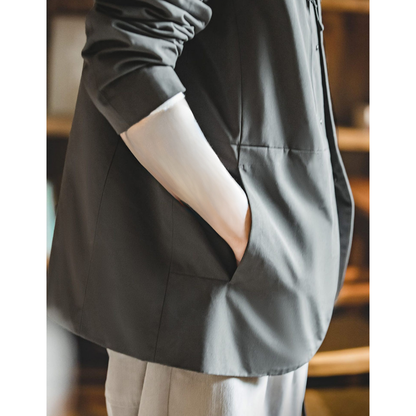 ノーカラージップジャケット M10465