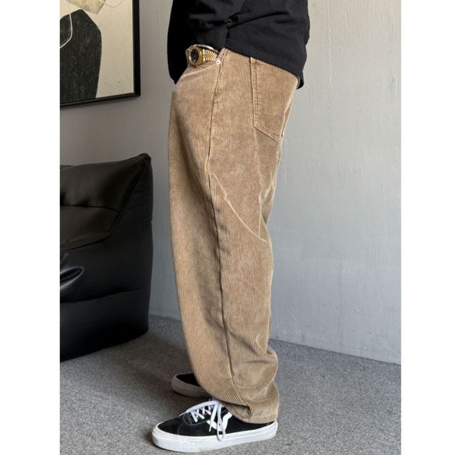 コーデュロイ ワイドパンツ　M10655