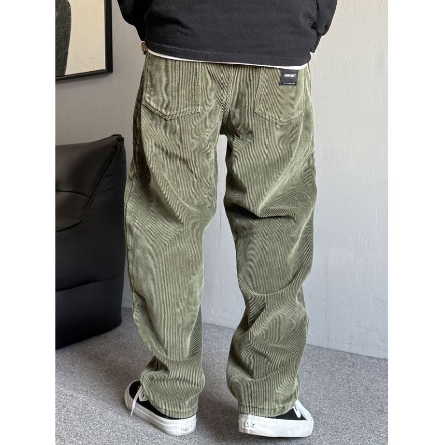 コーデュロイ ワイドパンツ　M10655