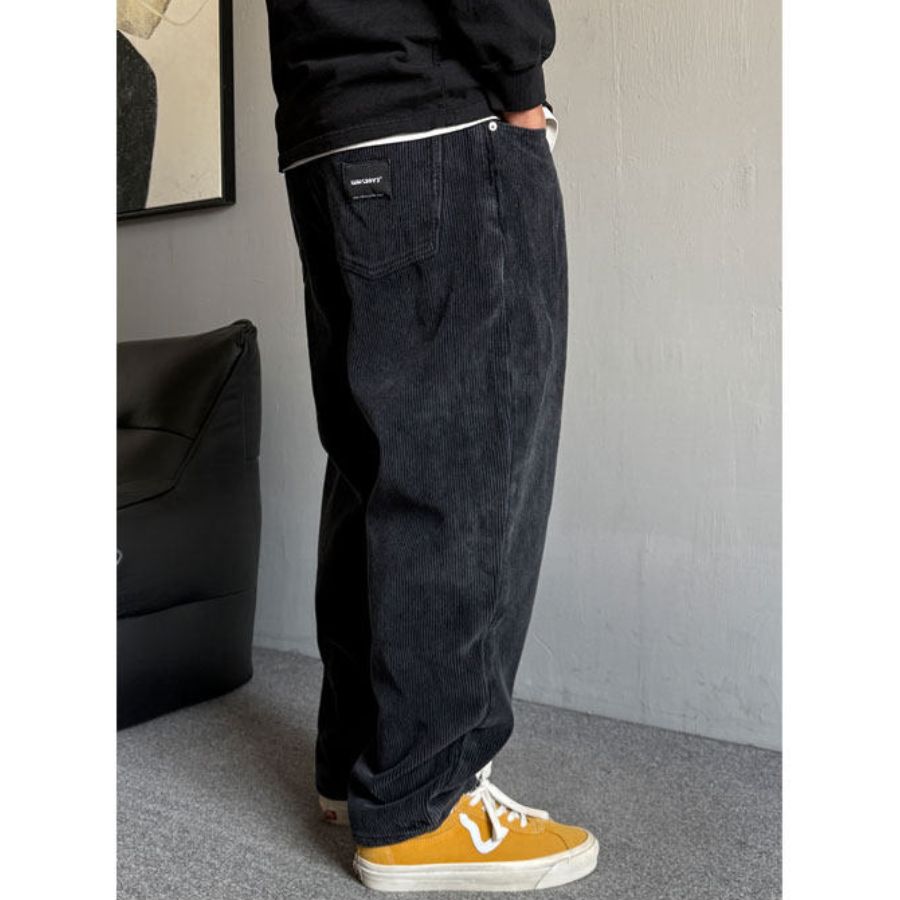 コーデュロイ ワイドパンツ　M10655