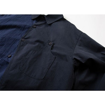 切り替えデザイン シャツ M10416