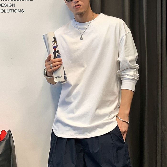 バックラベル 長袖Tシャツ　M10518