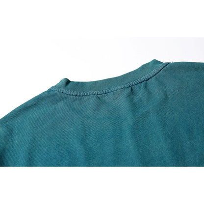 ポケット付  カラーTシャツ　M10186