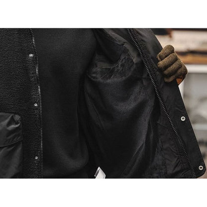 異素材切り替え ボアジャケット　M10568