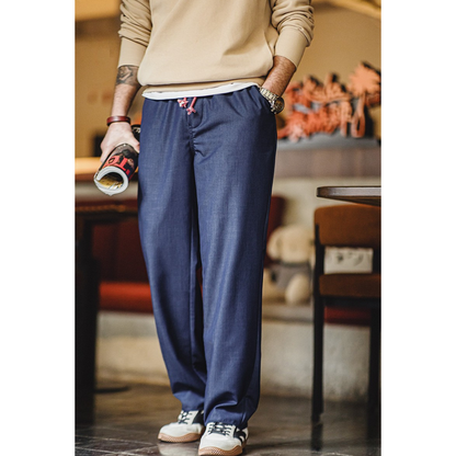 ルーズドレープストレートパンツ M10467