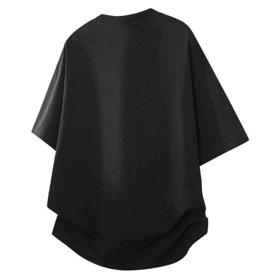 切り替えライン ワイド Tシャツ　M10722