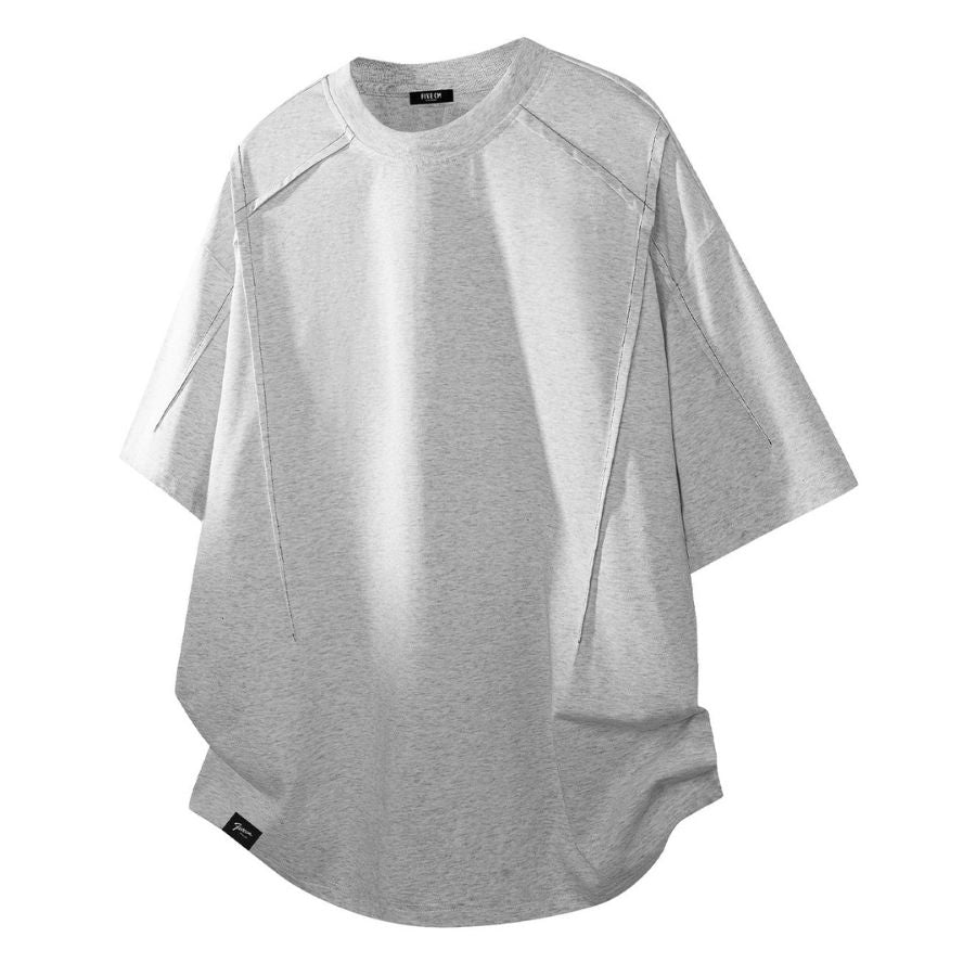 切り替えライン ワイド Tシャツ　M10722