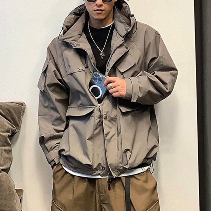 フード付き ユーティリティジャケット　M10525