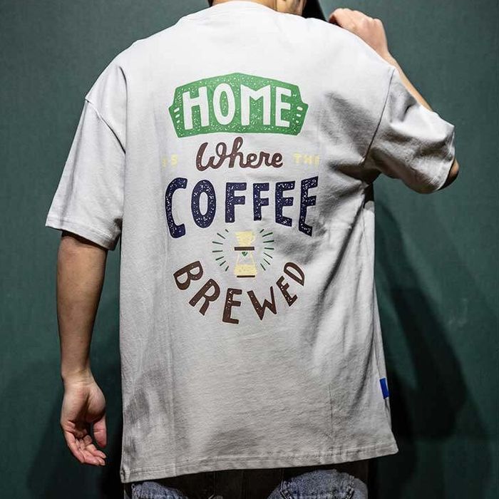 コーヒー レタリング Tシャツ　M10769