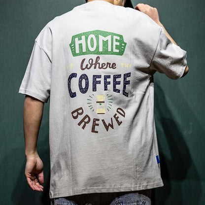 コーヒー レタリング Tシャツ　M10769