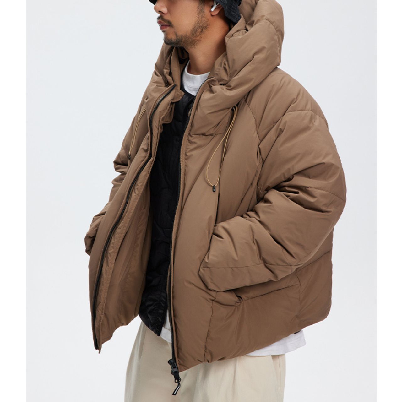 フーデット ダウンジャケット　M10573