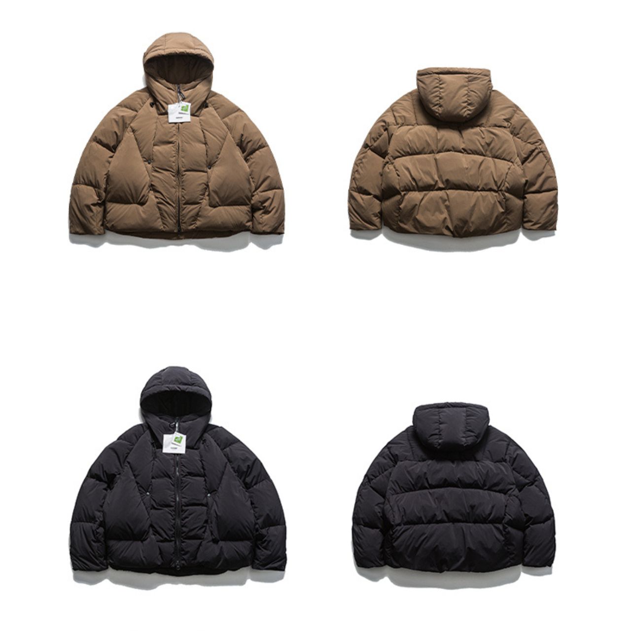 フーデット ダウンジャケット　M10573