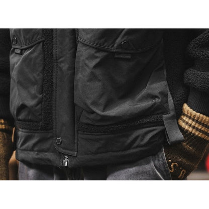 異素材切り替え ボアジャケット　M10568