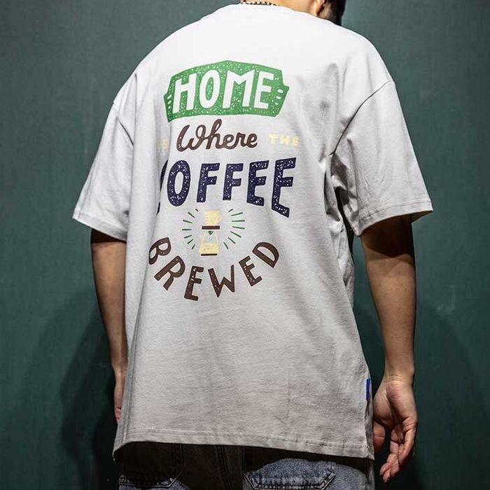 コーヒー レタリング Tシャツ　M10769