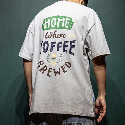コーヒー レタリング Tシャツ　M10769