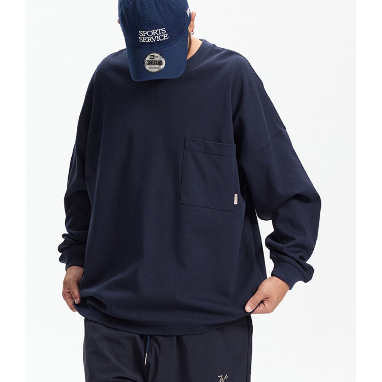 ビッグポケットプルオーバー　M10574