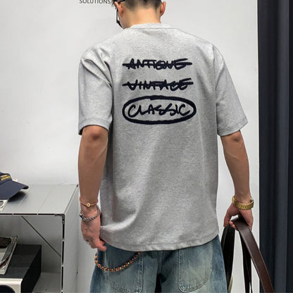 英字グラフィック Tシャツ　M10772