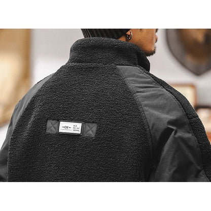 異素材切り替え ボアジャケット　M10568