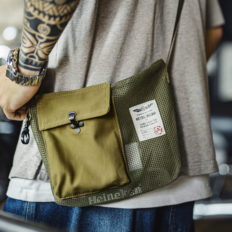 メッシュポケット ショルダーバッグ　M10736