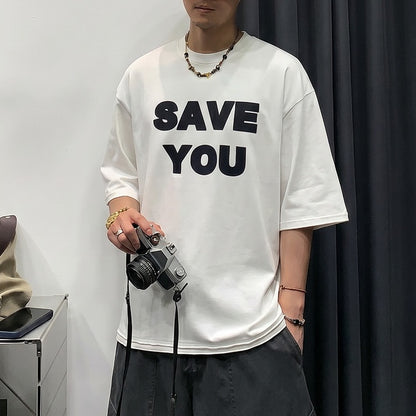 ロゴプリント ワイド Tシャツ　M10725