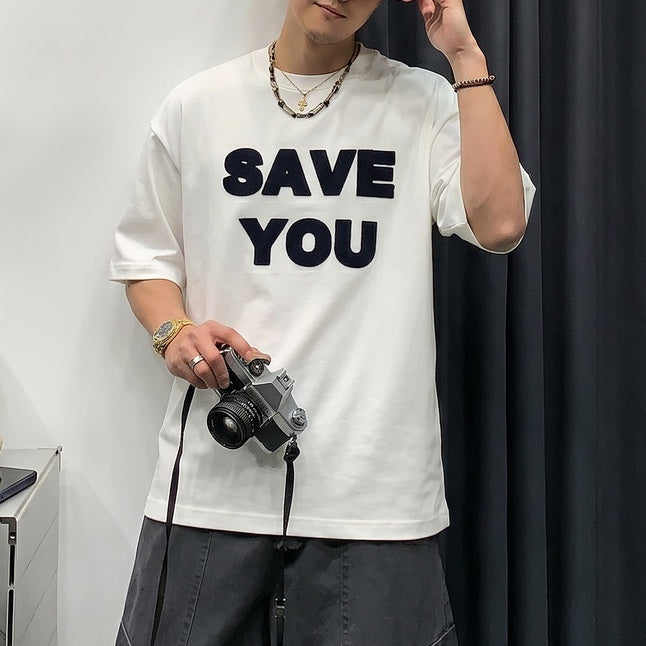 ロゴプリント ワイド Tシャツ　M10725