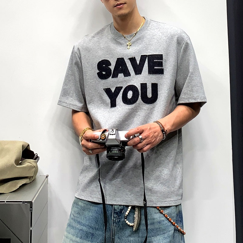 ロゴプリント ワイド Tシャツ　M10725