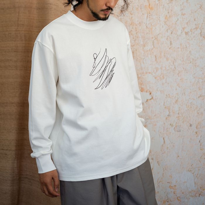 グラフィックプリント プルオーバー M10406