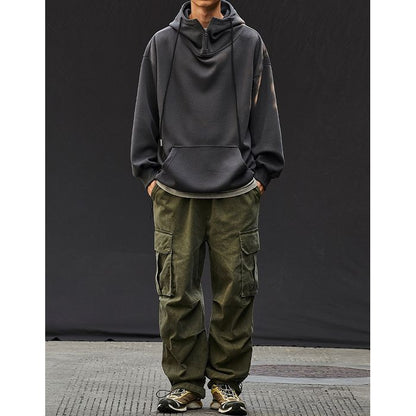 ハーフジップ フーディ　M10546