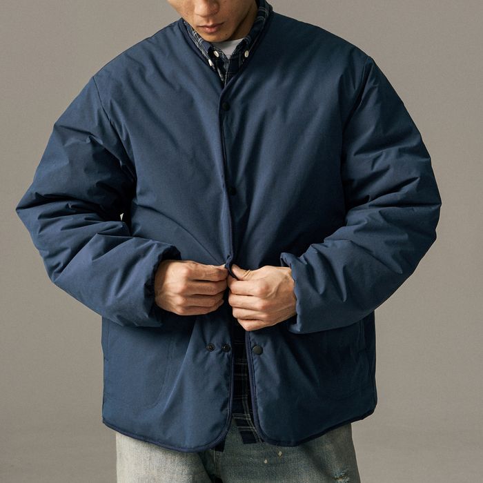 リバーシブル キルティングジャケット ミニショルダーバッグ付　M10626