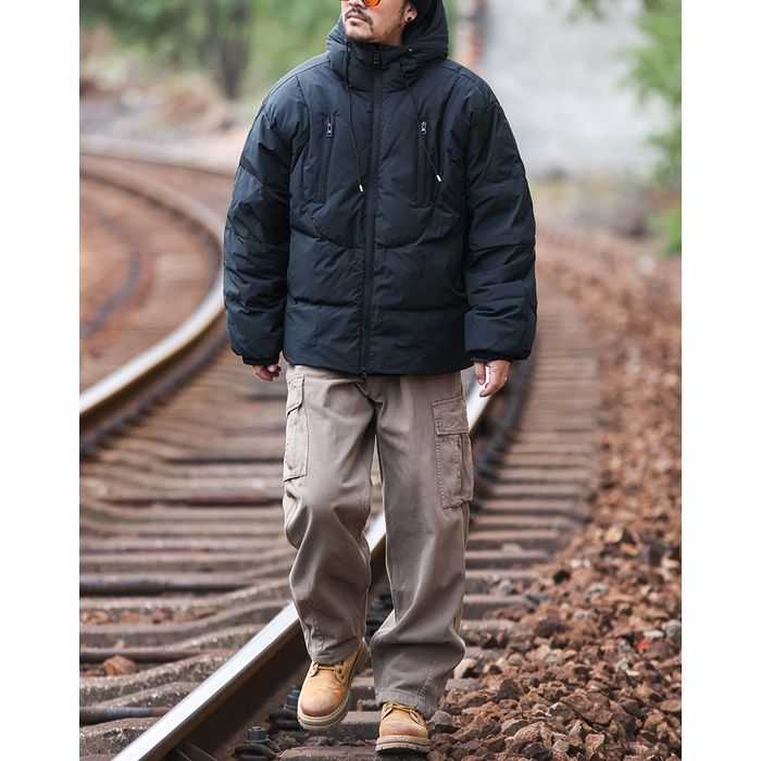 フード付 ダウンジャケットM10603