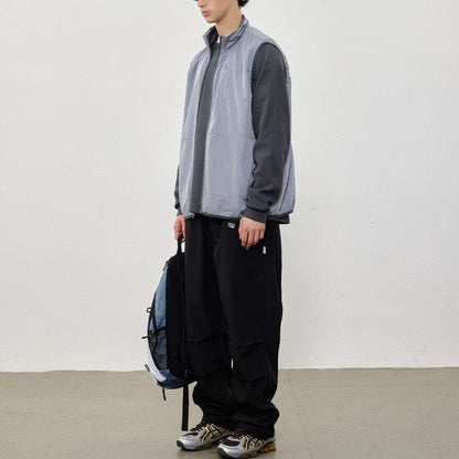 リバーシブル ジップアップ ベスト　M10357