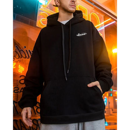 デザインロゴ オーバーサイズ フーディ　M10485