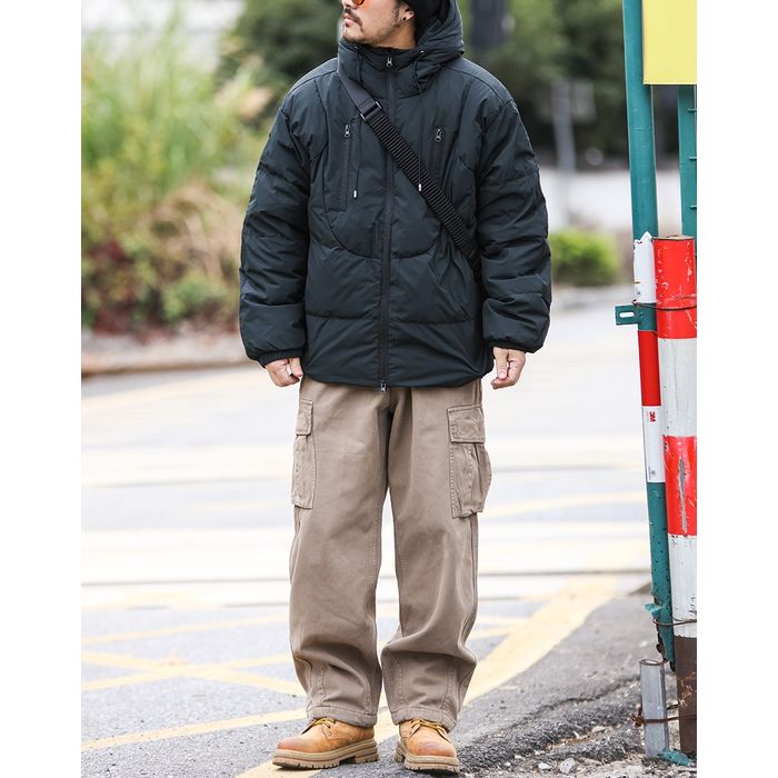 フード付 ダウンジャケットM10603