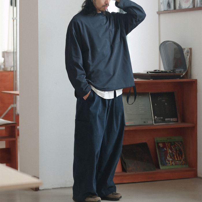 タック入り ワイドパンツ M10377