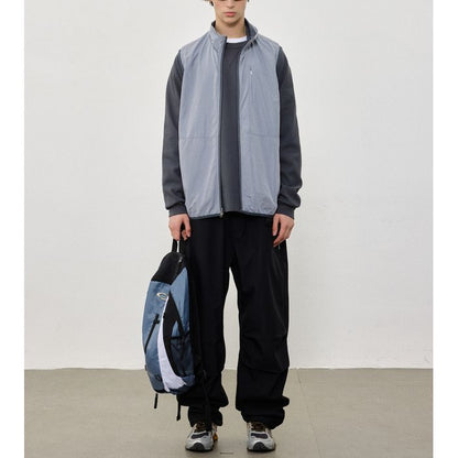 リバーシブル ジップアップ ベスト　M10357