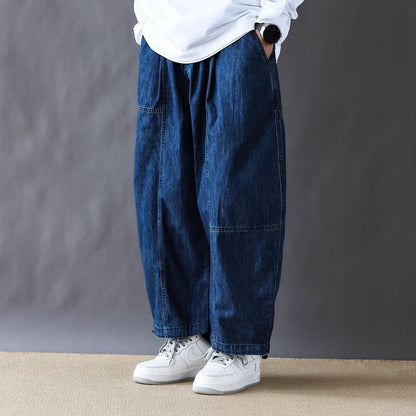 アシンメトリーステッチ デニムパンツ　M10801