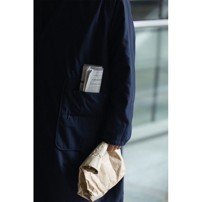 リバーシブル ミドル丈コート　M10342