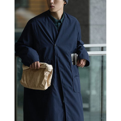 リバーシブル ミドル丈コート　M10342