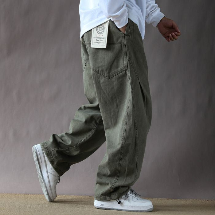 タック入り ワイドパンツ　M10613