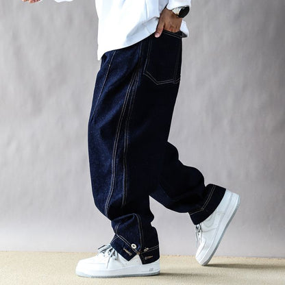 ボタンヘム デニムパンツ M10484