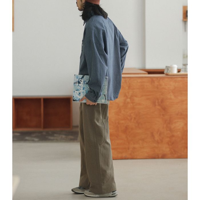 ストライプ柄 シャツ M10428