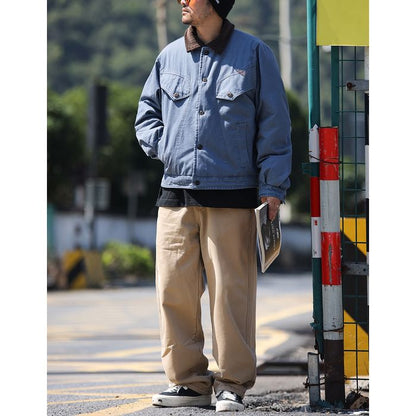 ボア裏地 ワイドパンツ　M10600