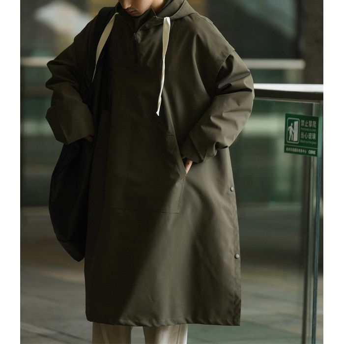 フード付 プルオーバーコート　M10346