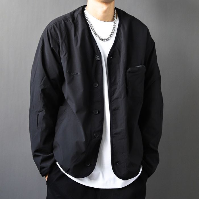 パイピング ノーカラージャケット　M10491