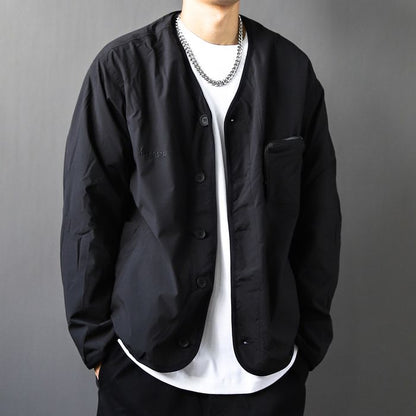 パイピング ノーカラージャケット　M10491