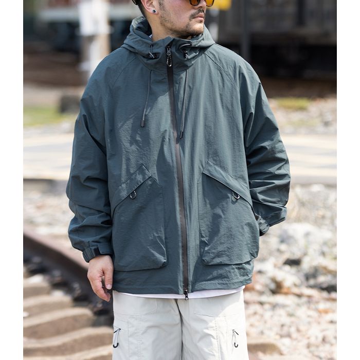 フード付 ジップアップジャケット M10601