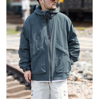 フード付 ジップアップジャケット M10601